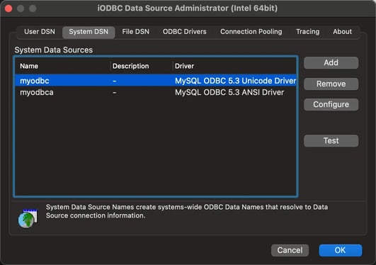 MYODBC